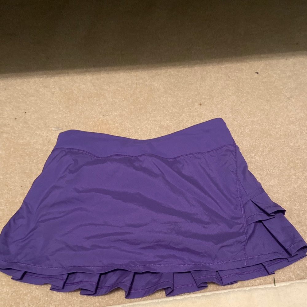 Purple, athletic skirt that is barely worn!
